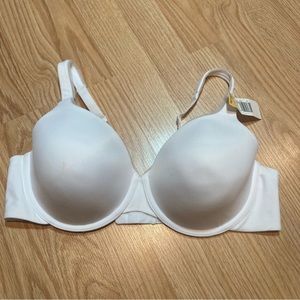 NWT‎ Vassarette white bra 42C